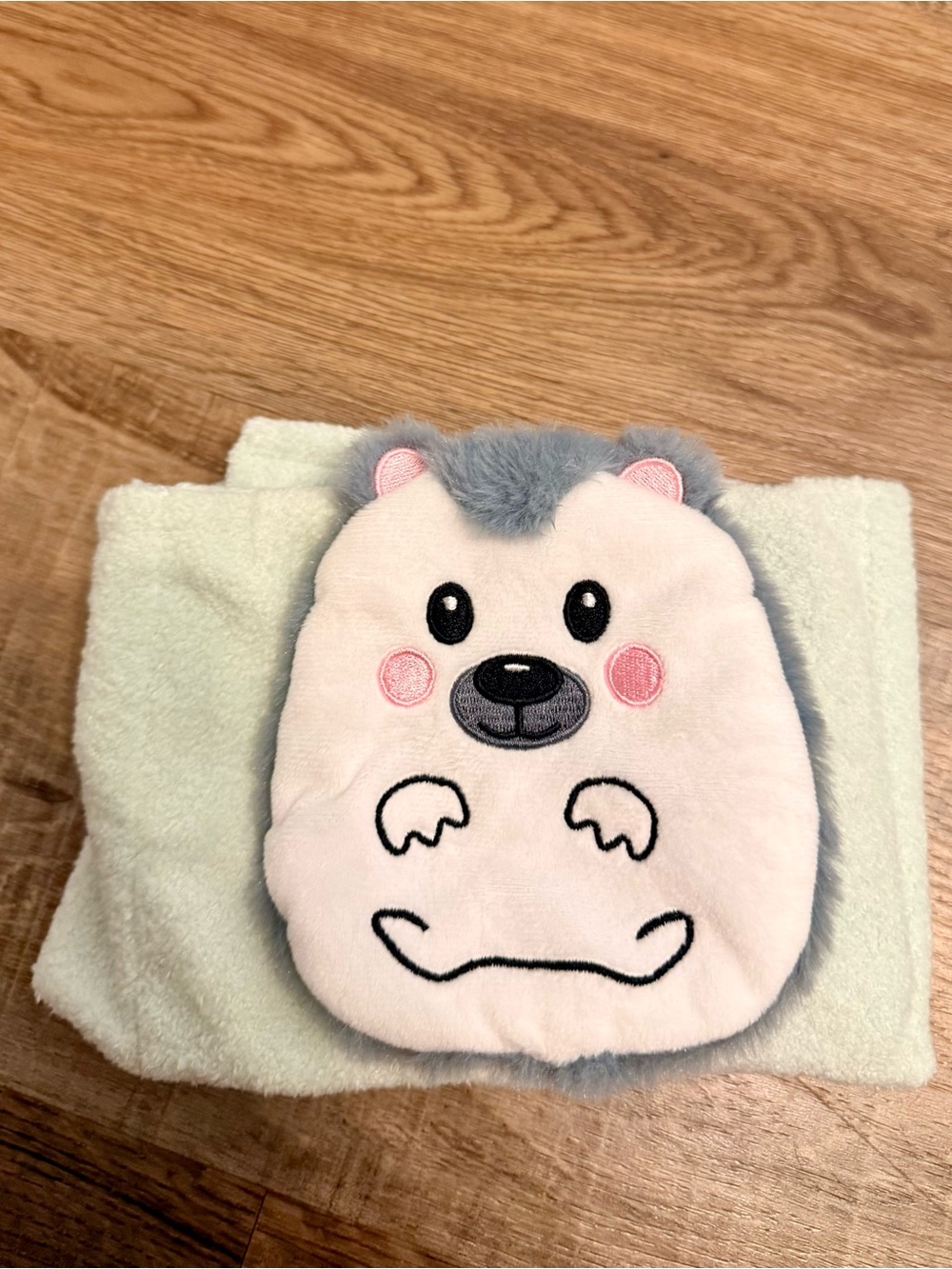 Plush Hedgehog Baby Gripebelt